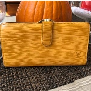 Louis Vuitton Epi French Wallet